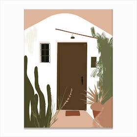 Cactus House 7 Canvas Print