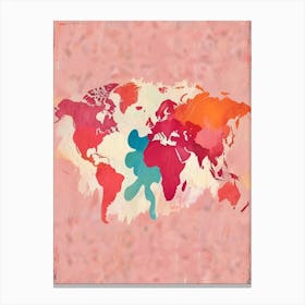 World Map 13 Canvas Print