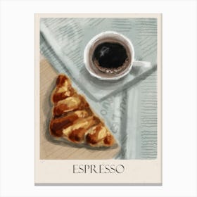 Espresso Canvas Print