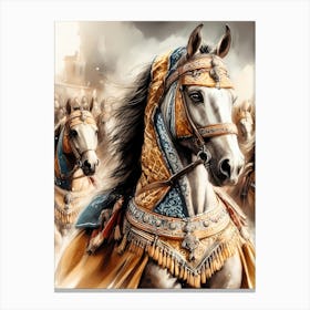 Arabian Horses Canvas Print