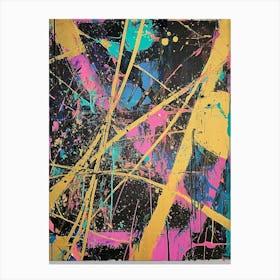 Splatter Painting 10 Canvas Print