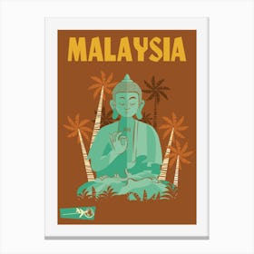 Fly Aeromundo Malayasia Canvas Print