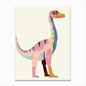 Nursery Dinosaur Art Eoraptor 1 Canvas Print