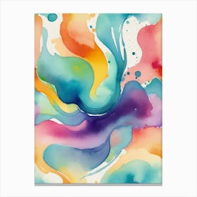 Watercolor Painting 3 Canvas Print