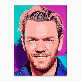 Sam Worthington Pop Movies Art Movies Canvas Print