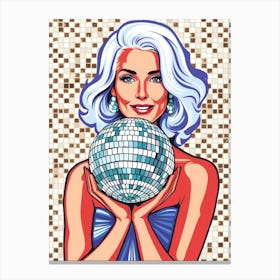 Disco Ball 4 Canvas Print