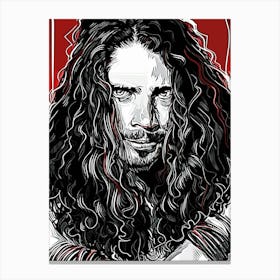 chris cornell Canvas Print