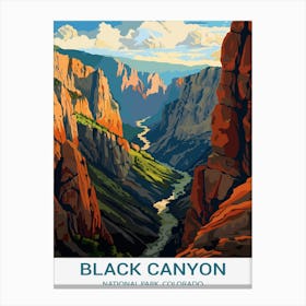 Black Canyon National Park Canvas Print