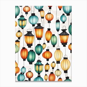 Chinese Lanterns 3 Canvas Print