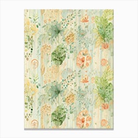 Soft Botanical Dream Canvas Print