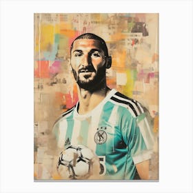 Karim Benzema (2) Canvas Print