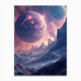 Outer Space Nebula 1 Canvas Print
