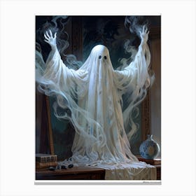 Ghost Painting Canvas Print