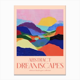 Abstract Dreamscapes Landscape Collection 14 Canvas Print