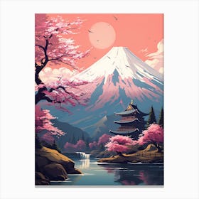 Fuji Landscape Canvas Print