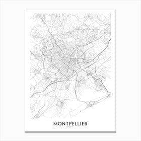 Montpellier Canvas Print