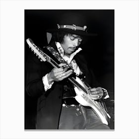 Jimi Hendrix Vintage Canvas Print