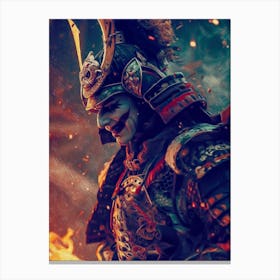 Samurai Warrior 6 Canvas Print