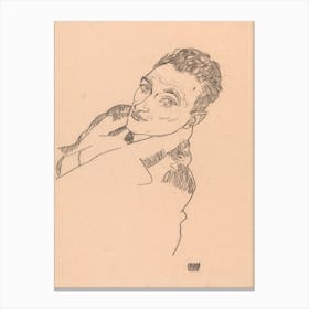 Karl Grunwald, Egon Schiele Canvas Print
