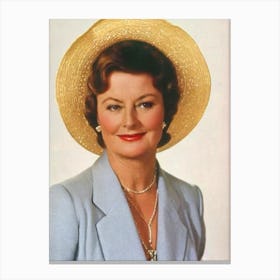 Brenda Blethyn Retro Collage Movies Canvas Print