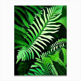 Walking Fern Vibrant Canvas Print