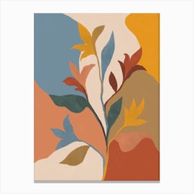 Colourful Flower Print Canvas Print