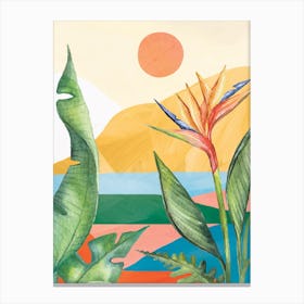 A Tropical Summer Day 2 Canvas Print