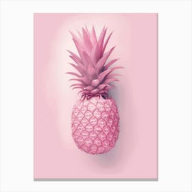 Pink Pineapple 6 Canvas Print