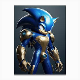 Sonic The Hedgehog 10 Canvas Print