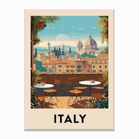 Vintage Travel Poster Italy 6 Canvas Print