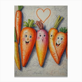 Carrots Canvas Print