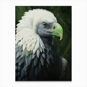 Ohara Koson Inspired Bird Painting Vulture 1 Canvas Print