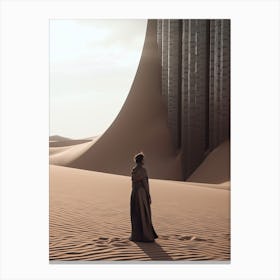 Dune Fan Art Cinematic Wall Canvas Print