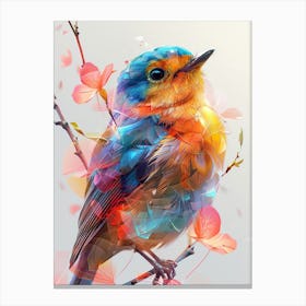 Colorful Bird 13 Canvas Print