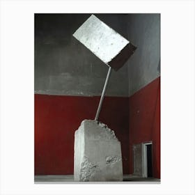 Concrete Sculpture - Concrete Canvas Print