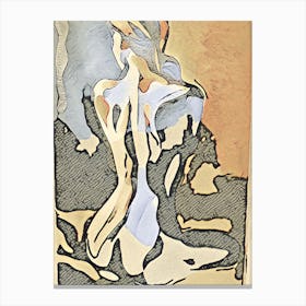 Nude Woman 1 Canvas Print