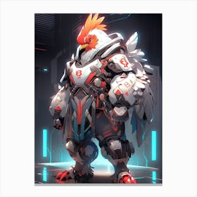 Overwatch Rooster Concept Art Canvas Print