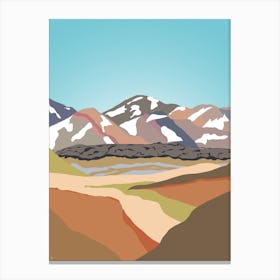Laugavegur Trail, Iceland Canvas Print