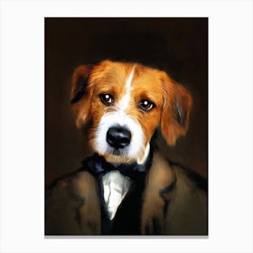 Mister Otis The Dog Pet Portraits Canvas Print