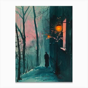 Night In The Woods Canvas Print