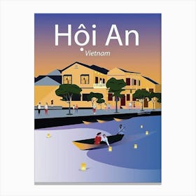 Hoi An Travel Print Hoi An Poster Vietnamese Canvas Print