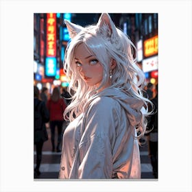 Anime Girl 15 Canvas Print