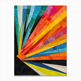 Rainbow Burst Canvas Print