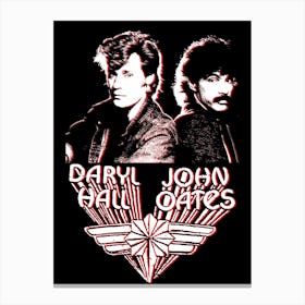 Daryl Hall john Oates Canvas Print