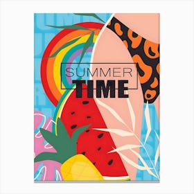 Summer Time Canvas Print