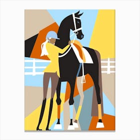 Equestrian Canvas Print