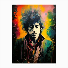 Bob Dylan (1) Canvas Print
