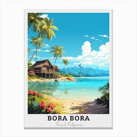 Bora Bora Travel 1 Canvas Print