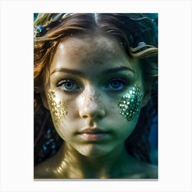 Mermaid -Reimagined 36 Canvas Print
