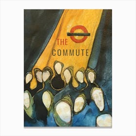The Commute Bowels Of The Labyrinth Canvas Print